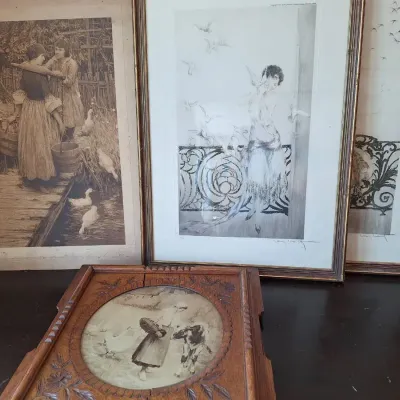 Paris Bird Prints & Framed Farm