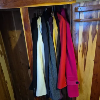 Vintage Wool Linen Cotton Blend Jackets