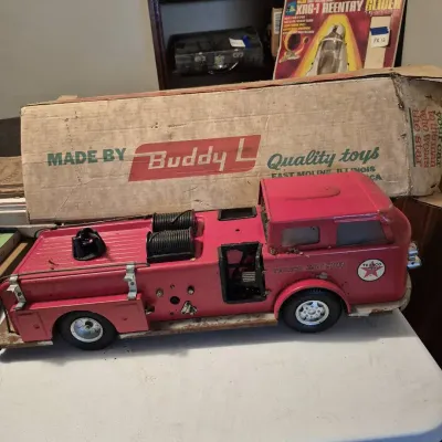 Vintage Buddy L Fire Engine