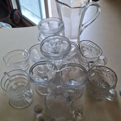 Vintage Kitchen Glassware