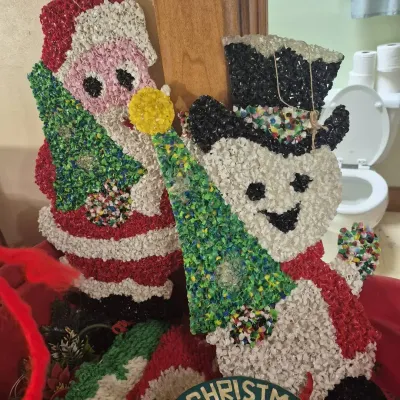 Vintage Christmas decorations #1