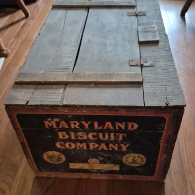 Vintage Wooden Chest
