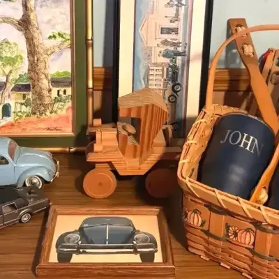 Model Cars, Framed Pictures, And More