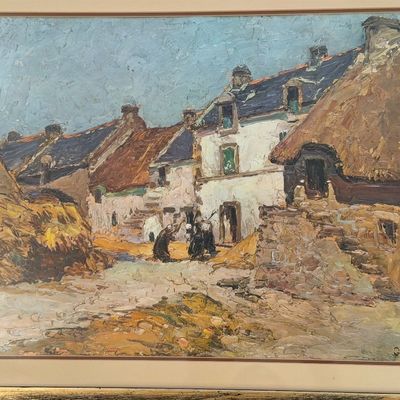 WALTER GRIFFIN “FINISTERE” FRAMED PICTURE