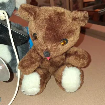 WIND UP RABBIT, PLUSH ANIMALS, SHOPPING CART AND PULL TOY
