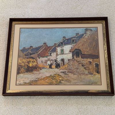 WALTER GRIFFIN “FINISTERE” FRAMED PICTURE