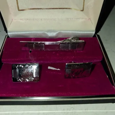 STERLING SILVER AND OTHER CUFFLINKS AND TIE TACKS