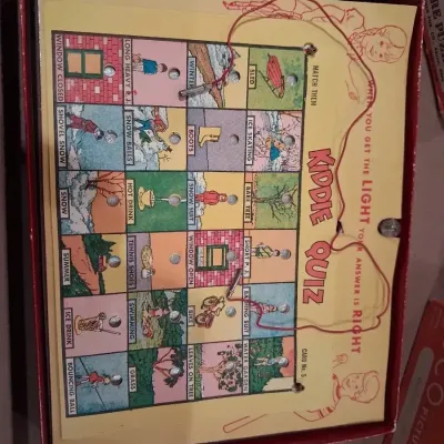 PUZZLES AND THE ROMPER ROOM KIDDIE QUIZ GAME