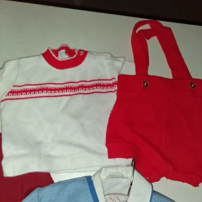 1960'S BOYS SIZE 2 BEST DRESSED OUTFITS AND BUSTER BROWN SHOES 4 1/2