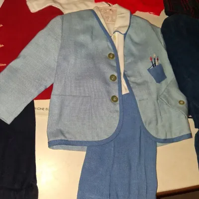 1960'S BOYS SIZE 2 BEST DRESSED OUTFITS AND BUSTER BROWN SHOES 4 1/2