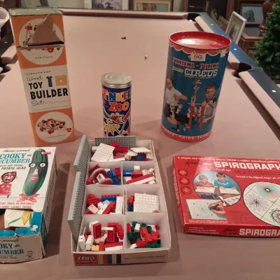 LEGOS AND OTHER CREATIVE BUILDING TOYS