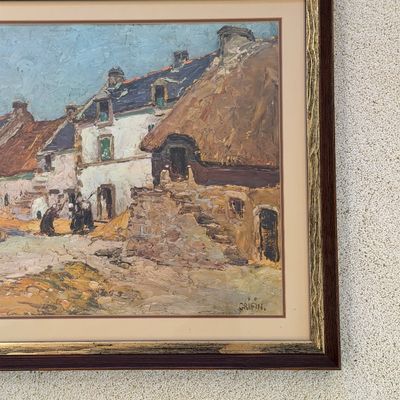 WALTER GRIFFIN “FINISTERE” FRAMED PICTURE