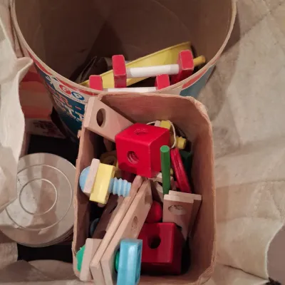 LEGOS AND OTHER CREATIVE BUILDING TOYS