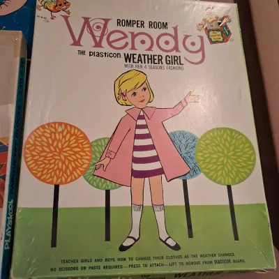 BOARD PUZZLES, ROMPER ROOM WENDY AND PARQUETRY BLOCKS