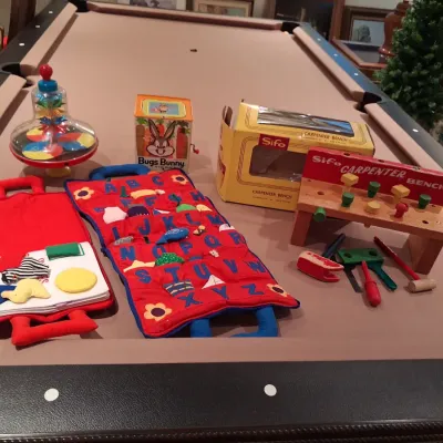 VINTAGE TOYS FOR THE TODDLER