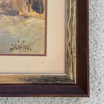WALTER GRIFFIN “FINISTERE” FRAMED PICTURE