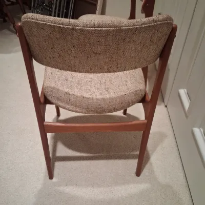 2 DOMUS DANICA CHAIRS MADE IN DENMARK