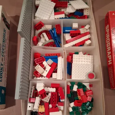 LEGOS AND OTHER CREATIVE BUILDING TOYS