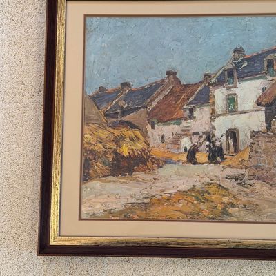 WALTER GRIFFIN “FINISTERE” FRAMED PICTURE