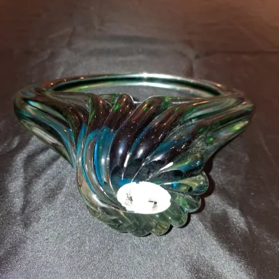 MURANO ART GLASS BASKET