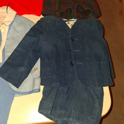 1960'S BOYS SIZE 2 BEST DRESSED OUTFITS AND BUSTER BROWN SHOES 4 1/2