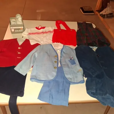 1960'S BOYS SIZE 2 BEST DRESSED OUTFITS AND BUSTER BROWN SHOES 4 1/2