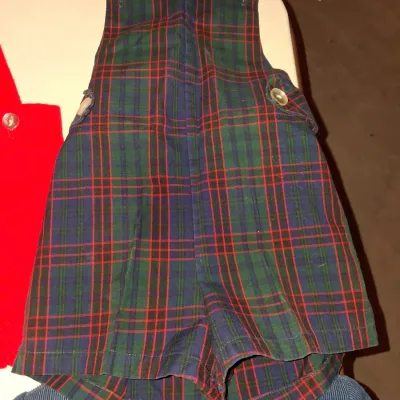 1960'S BOYS SIZE 2 BEST DRESSED OUTFITS AND BUSTER BROWN SHOES 4 1/2
