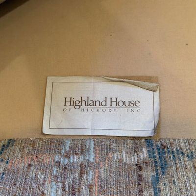 HIGHLAND HOUSE SECTIONAL SOFA WITH CLASSIC FLOOR LENGTH SKIRTS