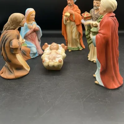CL189 Homco Nativity Set