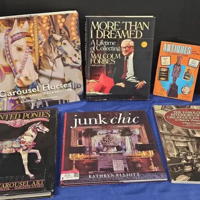 Antique Books - Painted Ponies American Carousel Art William Manns, Peggy Shank, Marianne Stevens