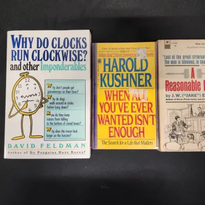 Life Nonfiction Paperbacks - Harold Kushner, JW Ehrlich, David Feldmen