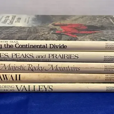 National Geographic Books - Travel, High Country, Lakes, Hawaii, Americas Valleys, Rocky Mountains