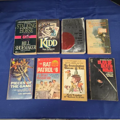 Vintage Paperback Books - David Klass, Tom Seligson, David King, Lee Gifford, Bill Shoemaker
