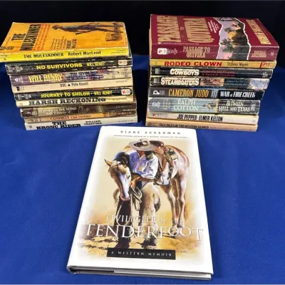 18 Western Cowboy Novels - Elmer Kelton, Will Henry