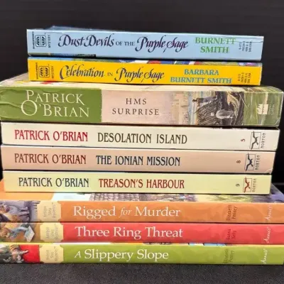 9 Nautical Adventure & Mystery Fiction Book - Patrick O'Brian, Barbara Burnett Smith