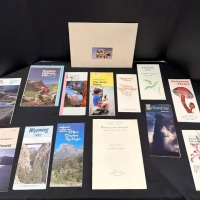  Collection of Vintage Western U.S. National Parks and Regional Travel Brochures
