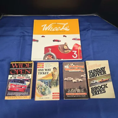 Automobile Books - Wheels, Rolling Thunder, Sunday Driver, One Way Ticket