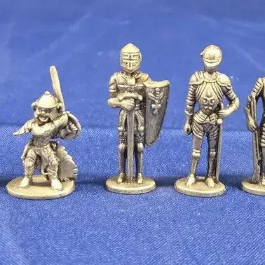 Vintage Westair Knights in Armour Toy Figurines - Soldiers & Knights, Pewter Collectibles