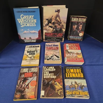 Western Books #2 - Elmore Leonard, Will Henry, Richard Adams