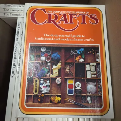Vintage The Complete Encyclopedia of Crafts Series - Hardback Books