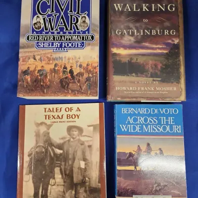 Historical Fiction & Non-fiction - The Civil War, Tales Of A Texas Boy, Walking To Gatlinburg