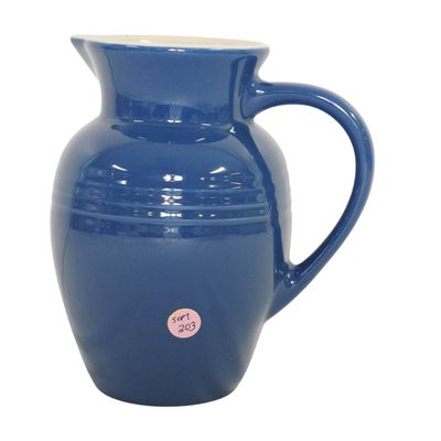 Sale Photo Thumbnail #199: LE CRUESET INDIGO PITCHER 72 OZ