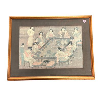Sale Photo Thumbnail #290: "A PALACE CONCERT" FRAMED PRINT