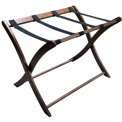 Sale Photo Thumbnail #220: VINTAGE WOOD FOLDING LUGGAGE RACK