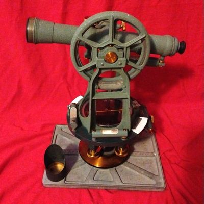 KEUFFEL ESSER PARAGON SURVEYING TRANSIT WITH CASE