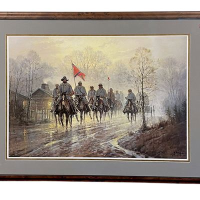 Sale Photo Thumbnail #213: G. HARVEY (1933-2017) JEB STUART'S RETURN