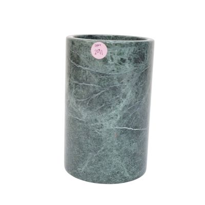 Sale Photo Thumbnail #283: VINTAGE MCM GREEN MARBLE KITCHEN UTENSIL HOLDER