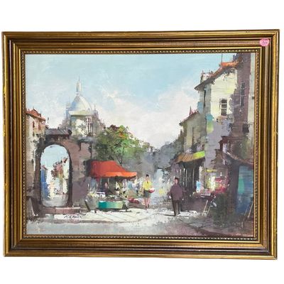 Sale Photo Thumbnail #157: HARRY KOOLEN (1904-1985) MID CENTURY MARKET EUROPE
