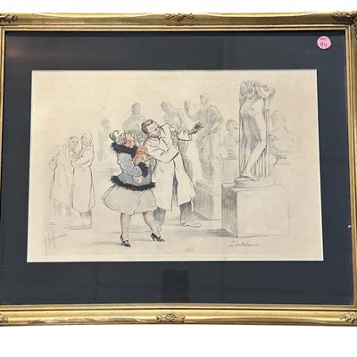 1930s GASTON HOFFMANN PLASTIC SURGEON ETCHING