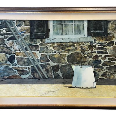 Sale Photo Thumbnail #141: LARGE PETER SCULTHORPE ORIGINAL WATERCOLOR